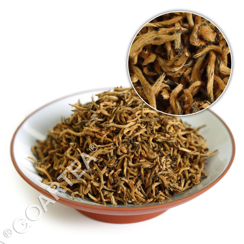TeaHELLOYOUNG Nonpareil Supreme Wuyi Jinjunmei Eyebrow Black Tea Golden-Buds Junmee