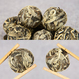 Yunnan Moonlight White Ball Nectar Fragrance Raw Puer Tea Yue Guan Bai Long Zhu