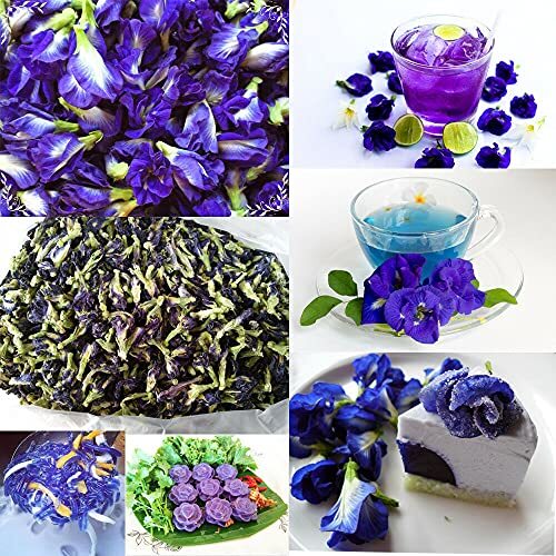 500g Blue Butterfly Pea Flowers Tea Naturally Produced Premium Dried Flowers