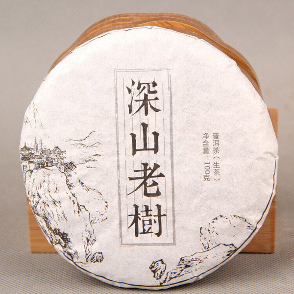 Shen Puer Deep Mountain Old  Raw Puer Tea 100g/3.52oz Ancient