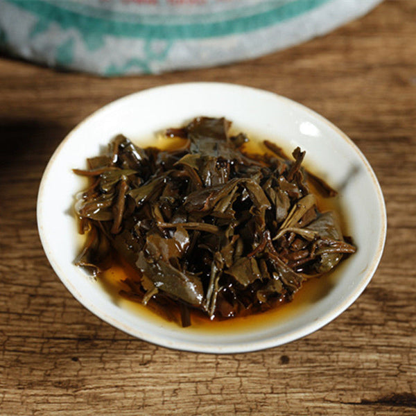 Zhong Cha Cnnp Sheng Puerh Tea Old Tree Raw Pu'er Tea Puer Tea Cake 357G
