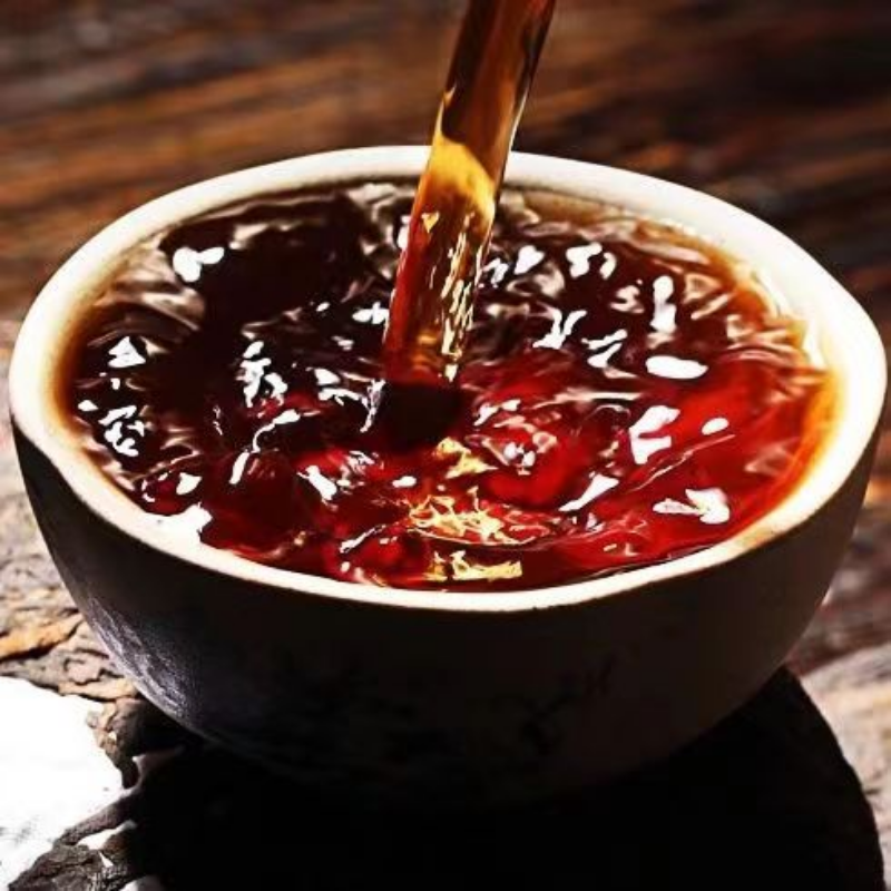 Yunnan Ripe Puerh Tea Nannuoshan Pu-erh Cooked Tea 357g Cake Chinese Pu'er Tea