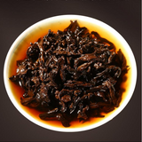 714g Yunnan Ripe Puerh Tea Banzhang Cooked Pu-erh Tea Cake Qizi Pu'er Tea