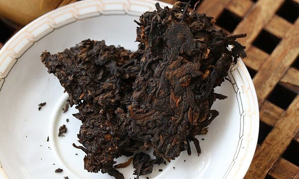 Li Ming 7590 Octagonal Pavilion Yunnan Aged Pu-erh Tea Cake 357g Ripe Puer