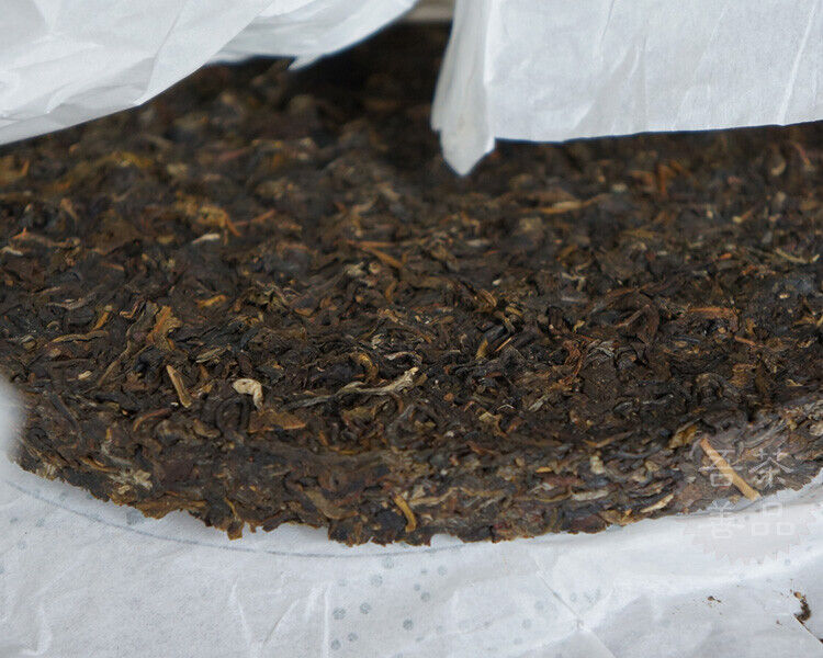 Iron Cake T8653 * XiaGuan Tuocha Pu'er Puer Puerh Tea Raw Shen Cake 357g