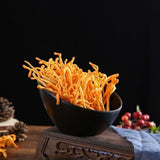 Herb Cordyceps Militaris Dried Chinese Jin Chong Cao Cordyceps Flower 金虫草 500g