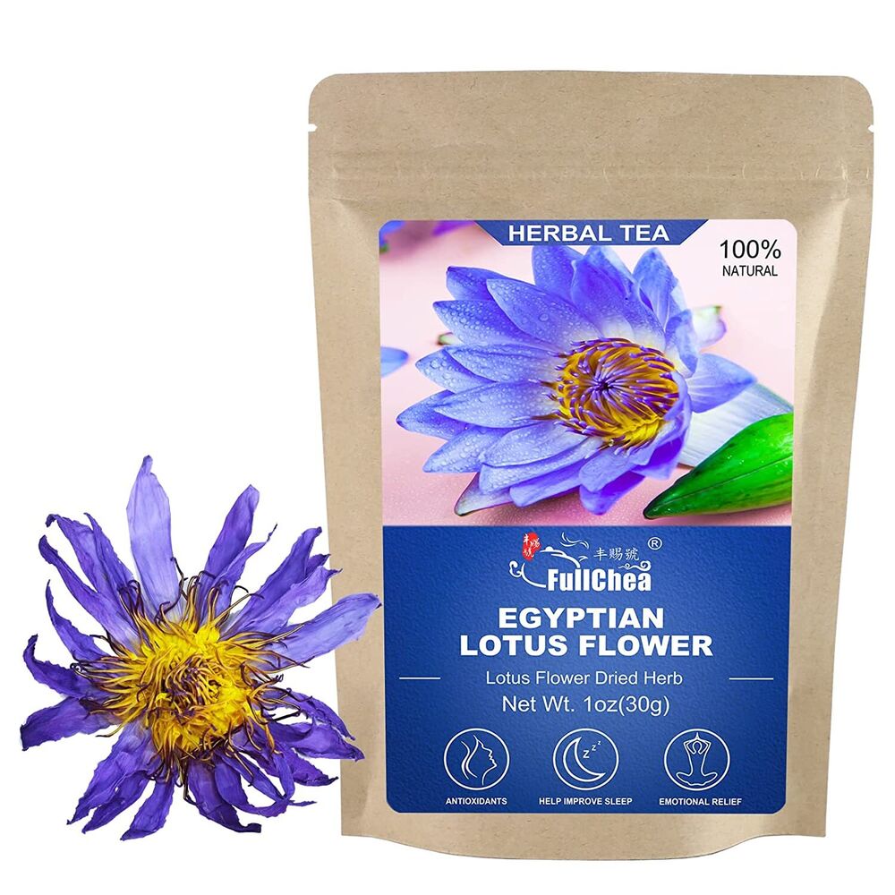 FullChea Premium Egyptian Whole Flower - 1oz/30g - Whole Flower Herbal Tea