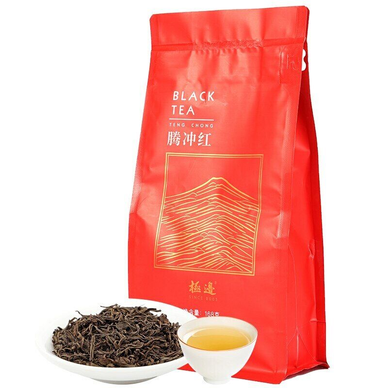 TeaHigh Mountain Black Tea loose leaf Yunnan Tengchong Dianhong Tea 168g Main image