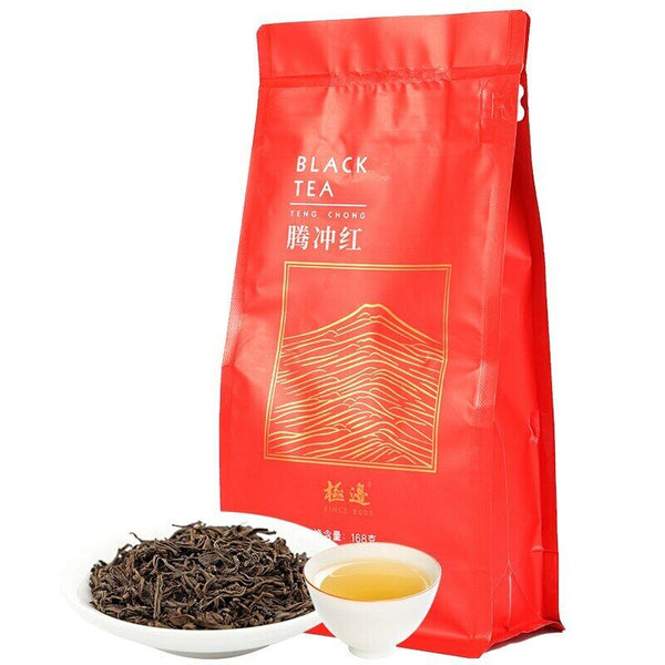 TeaHigh Mountain Black Tea loose leaf Yunnan Tengchong Dianhong Tea 168g