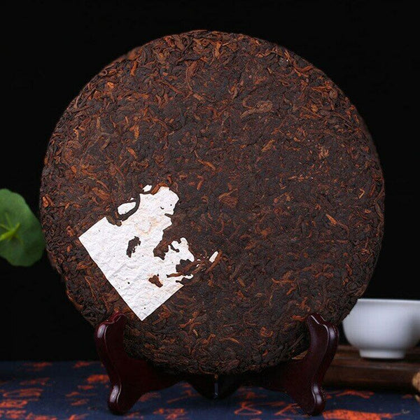 Yr Yunnan MengHai Heaven Earth 726 Ripe Puer Tea Cake Pu-erh Cooked 357g