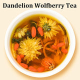 Dandelion Wolfberry Organic Kidney Liver Chinese Tea Chicory and Gardenia Tea
