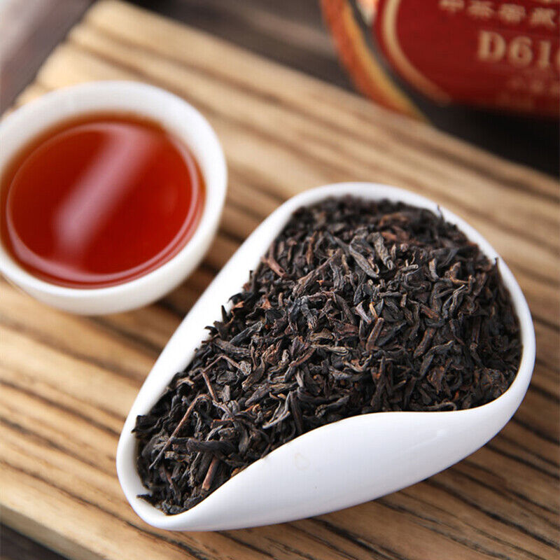 CHINATEA Aged Wuzhou Dark Tea 6166 Liu Pao Hei Cha Liu Bao Black Tea Basket 250g Main image