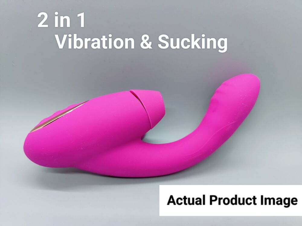 Clit G-spot Vibrator Oral Sucking Thrusting Dildo Bullet Sex Toys for Women Gift