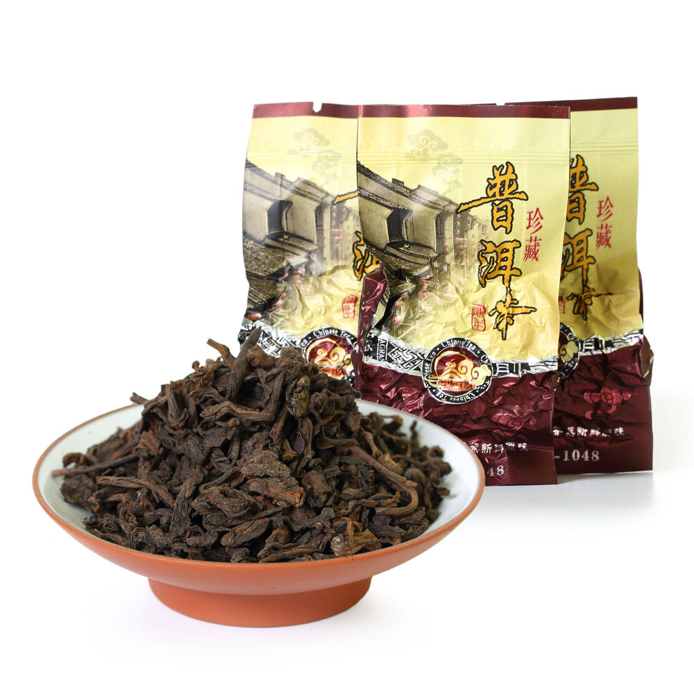 GOARTEA 10Pcs*8g Premium Pu-erh Puer Puerh Tee Yunnan Ancient Tree Ripe Tea Main image
