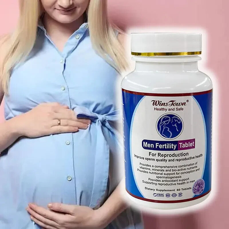 Organic Herbal MACA & Ginseng for Male Health Men’s Fertility Tablets Premium