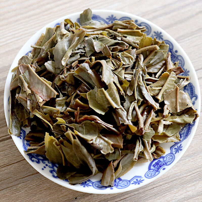Green Cake * BAJIAOTING Pu'er Tea Bulang Mountain Puer Tea 357g Milestone