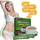 Weight Loss Detox Tea 18pcs Box Slim Green Coffee with Ganoderma