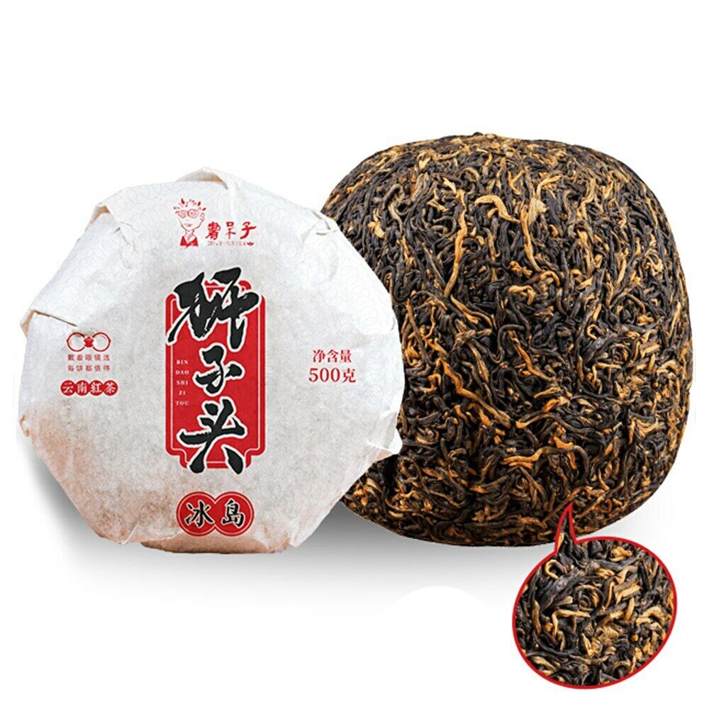 Tea/Gold Buds Yunnan Black Tea FengQing Golden Melon Dianhong 500g/1.1lb Main image