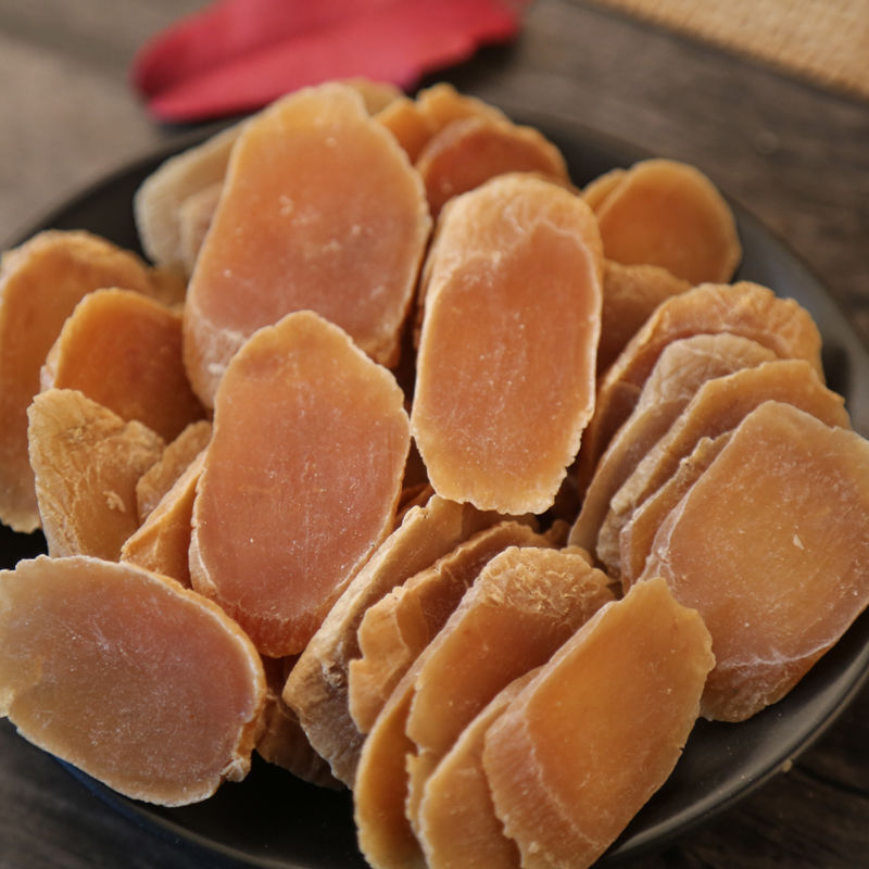 200g Dry Ginseng Root 10 Years Red Ginseng Slices Chinese Ren shen Herbal Tea Main image