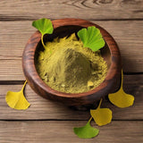 Ginkgo Leaf Powder Organic Ginkgo biloba 100% Pure Nootropic Tinnitus Memory 1oz