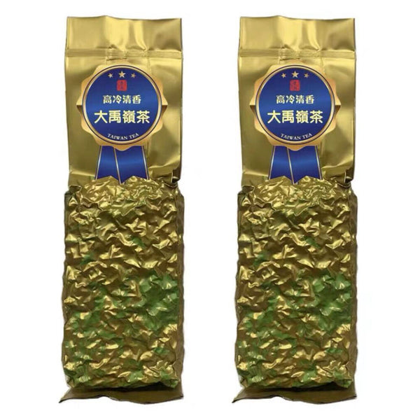 Da Yu Ling Oolong Green Tea Taiwan Loose Leaf Oolong Tea Vacuum Packing 300g