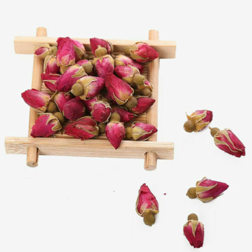 50-500g Rosebud Red Rose Buds Flower Floral Herbal Dried Chinese Tea Secondary image