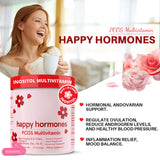 Happy Hormones PCOS Multivitamin Hormone Balance for Women Health 120Caps