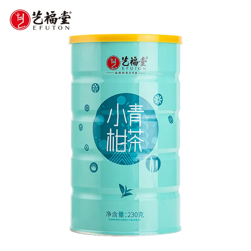 EFUTON Brand Chenpi Orange Pu'er Yunnan Pu-erh Tea Stuffed Tangerine Ripe 230g