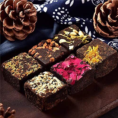 Yunnan Handmade Old Brown Sugar Rose Osmanthus, Red Dates, Ginger Mixed 320g