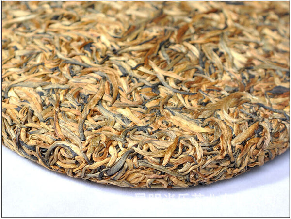 TeaGolden Bud Dian Hong Tea Yunnan Dianhong Black Tea Honey Fragrant 357g/12.59oz