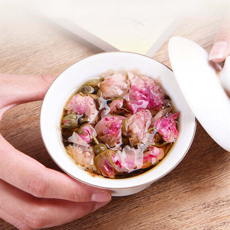 357g Rose Black Tea Yunnan Rose Tea Cake Chinese Flower Tea Women Slimming Tea Secondary image