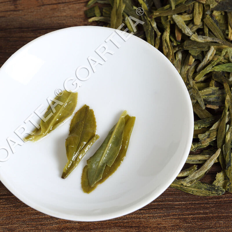 GOARTEA 250g Xihu Longjing Dragon Well Long jing Green Tea Chinese Spring Loose