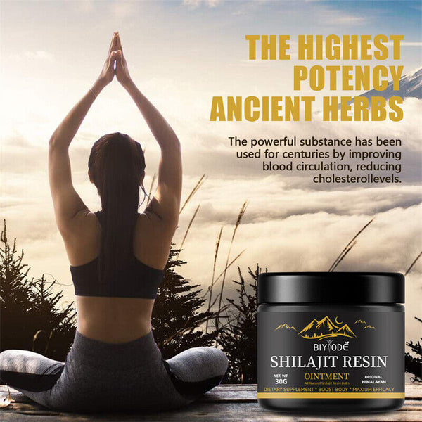 Himalayan Pure 100% Shilajit - Extrem Potente Organisches Weichharz, Fulvosäure