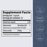 Akkermansia Muciniphila Probiotic - 30/60Caps - Gut Health Support, New Formula