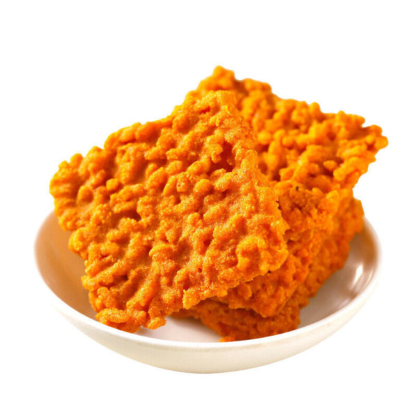 500g Crab roe glutinous rice crust, crab flavored salted egg yolk, crispy snack