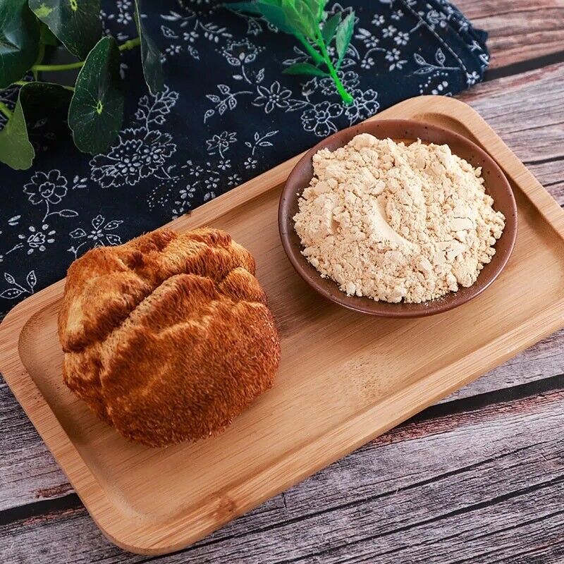 Lions Mane Mushroom Mycelium Powder Monkey Head Herbal 猴头菇粉