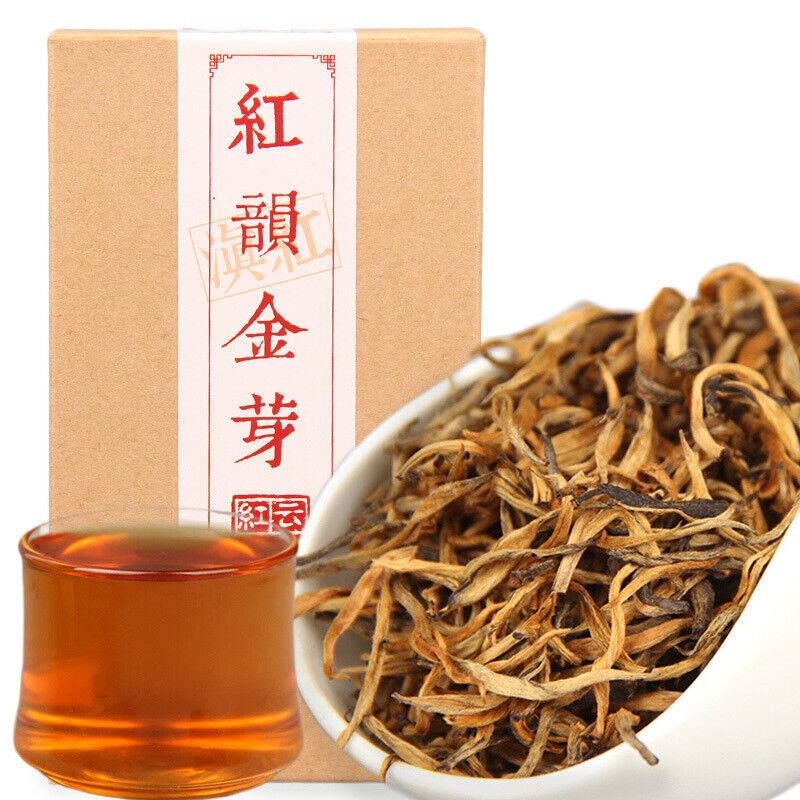 Tea/China Cha Dianhong Gold Bud Red Rhyme Jin Ya Black Tea Red 70gbox