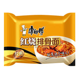 5 bags Kangshifu braised pork ribs Instant Noodles 康师傅红烧排骨面5连包