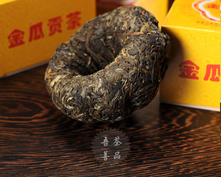 Yunnan Pu'er Tea Shimonoseki FT Special JIN GUA Tribute Puer Tuocha 100g