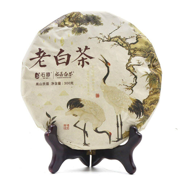 Fujian White Tea ShuangHe Old Bai Cha Tea Cake 300g
