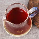 Thé Pu'er mûr Ke 357 Lao Ban Zhang Pu'er gâteau au thé mûr thé noir Pu'er