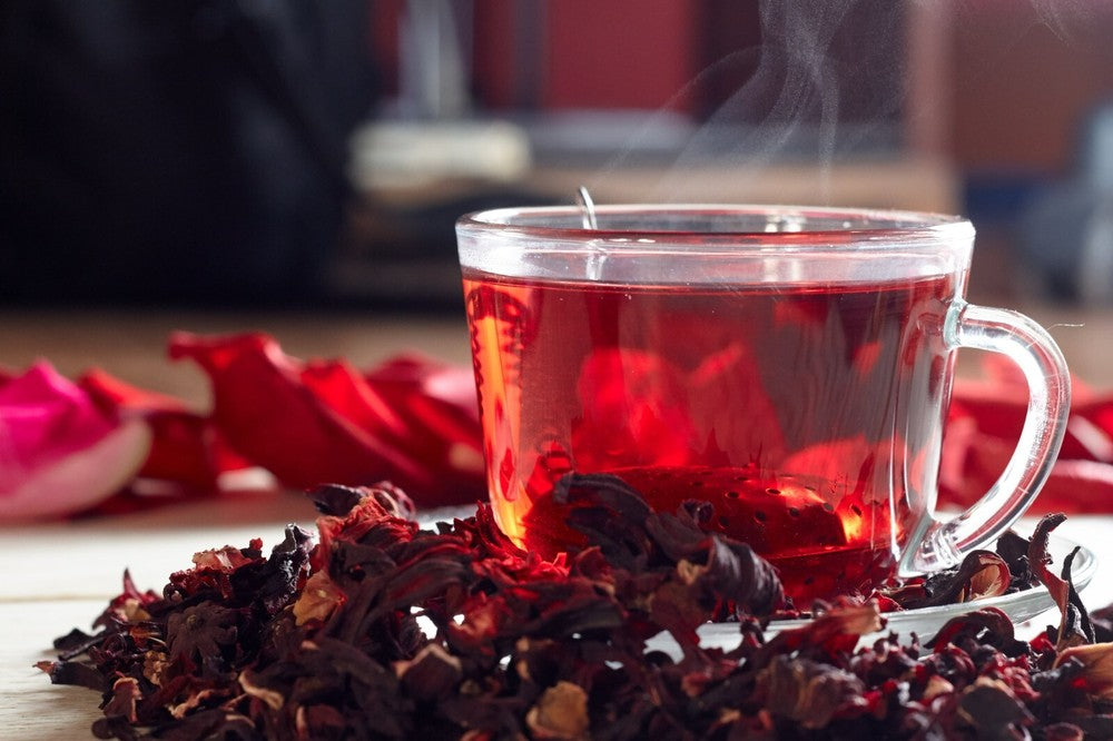 Hibiscus Tea  Dried Hibiscus Flowers Cut & Sifted