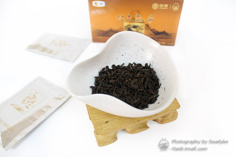 GONG FU SHU PU TEA XPT412 Sea Dyke XPT412 Kung Fu Pu-erh Tea Loose 70g Ripe