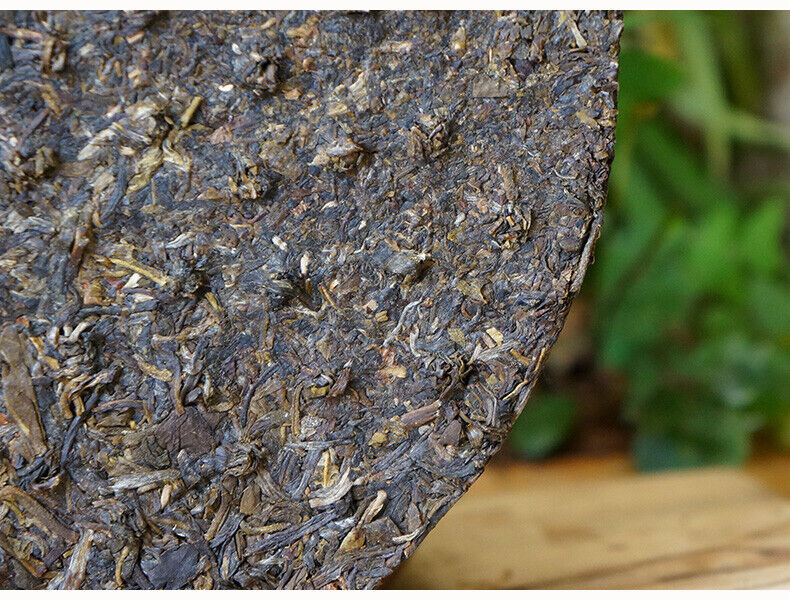 Xiaguan Inheritance Jiujiu Xiaotai No.6 Qizi Tea Tie Bing Puer Raw Tea 357g
