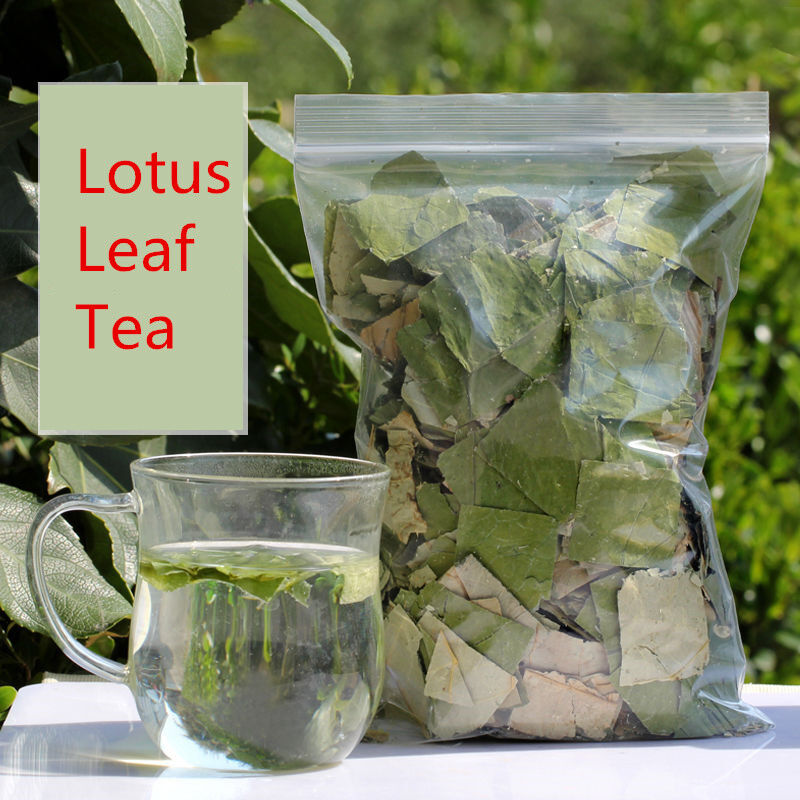 50g~500g Dried Lotus Leaf Slices Tea Lotus Leaf Loose Tea Lose Weight Green Tea Secondary image
