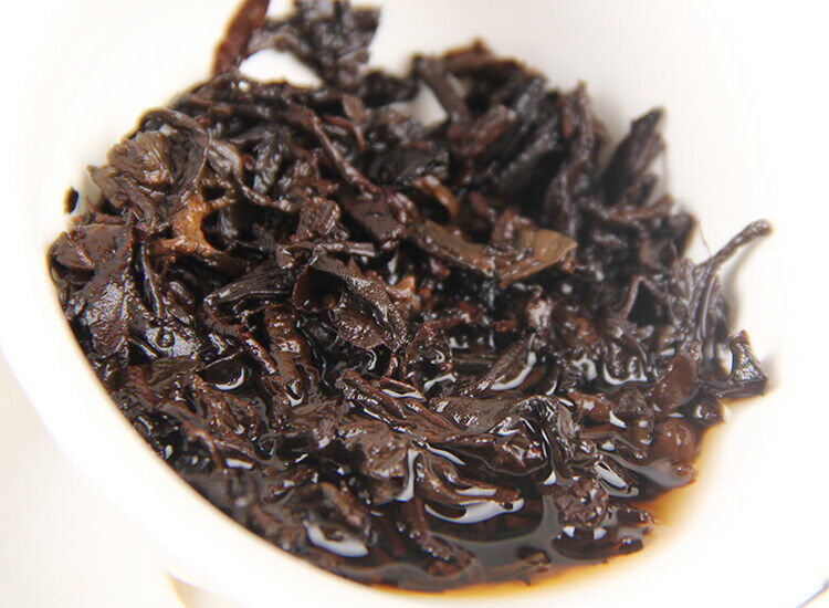 Iceland Tribute Tea Puer Chinese Tea Old Tree Golden Bud Shu Pu Er Tea 357g