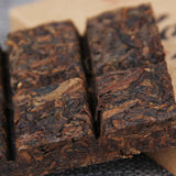 50g Yunnan Puerh Ripe Tea Yiwu Old Tree Pu-erh Cooked Tea Brick Pu'er Black Tea