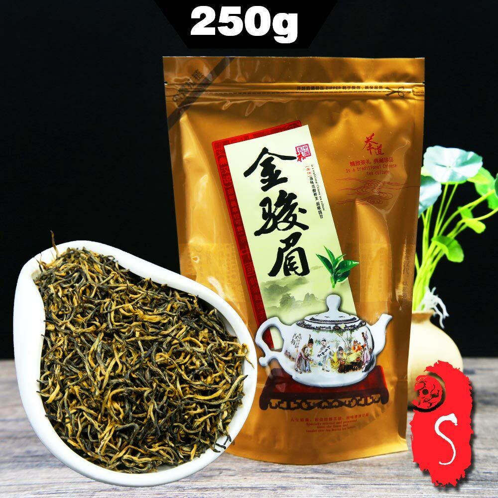 TeaChinese Tea JinJunMei Teas Golden Eyebrow Wuyi Black Tea Red Teas 250g