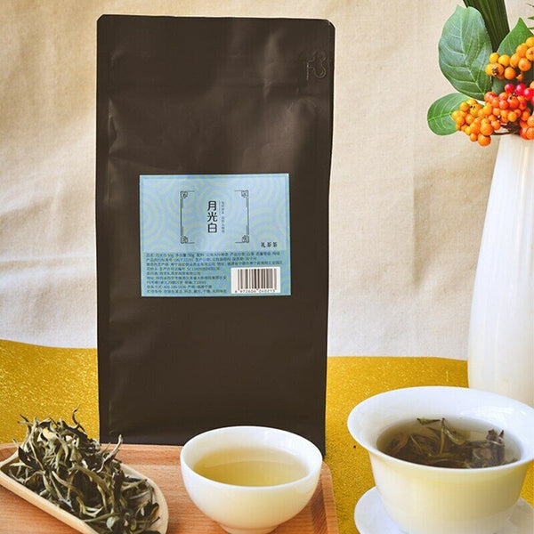 Premium Handmade Yunnan Moonlight Beauty White Tea loose leaf 50g