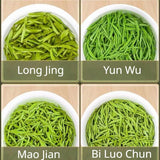 500g Green Tea Combination Longjing + Maojian + Biluochun + Yunwu Loose Leaf Tea